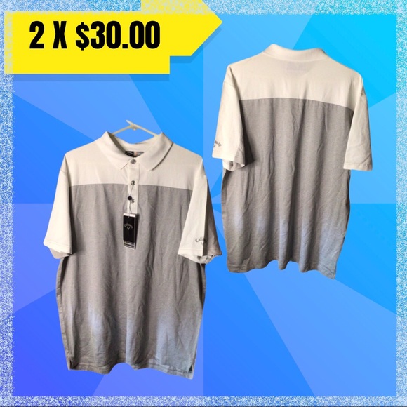 Callaway Other - NEWT CALLAWAY  GOLF SHIRT